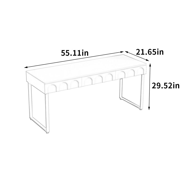Wilm, 29.52" H x 55.11" W x 21.65" D