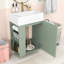 Meuble-lavabo mural de 20 po avec panneau de fibres à densité moyenne durable-2146959675