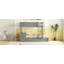 Lit superposé simple au-dessus de simple avec lit gigogne simple, rangement et bureau-2065255539-2065255536