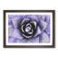 Lilac Succulent Plant - Picture Frame Graphic Art Print-56859846-56859848