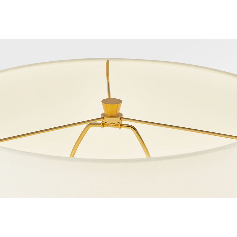 Nell 28 Table Lamp, Cracked Honey