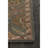 Bartz Authentic Hand-Tufted Handmade Slate Blue, Rust Red & Golden Tan Floral Palmette Wool Area Rug-24361176