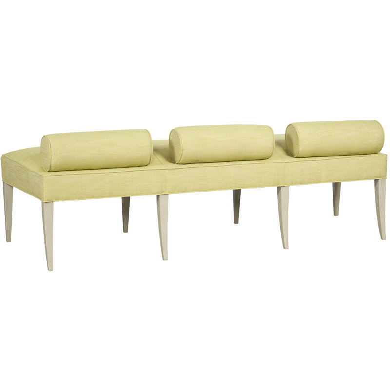 Jensen Upholstered Bench, Tuck Water, Casa Blanca