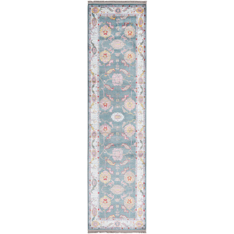 Ikat Indoor Rug, Runner 2'7" x 10'