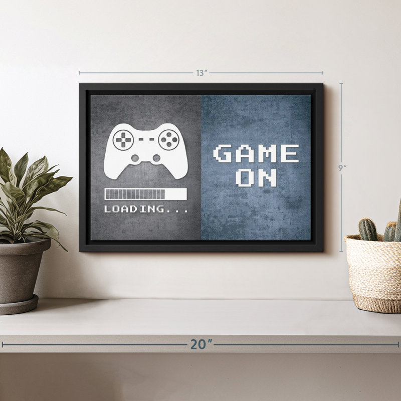 Jeu de chargement sur toile, H 9 po x l 13 po