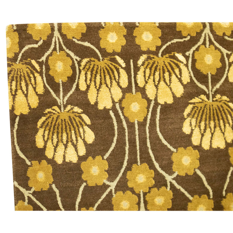 Area Rug in Brown