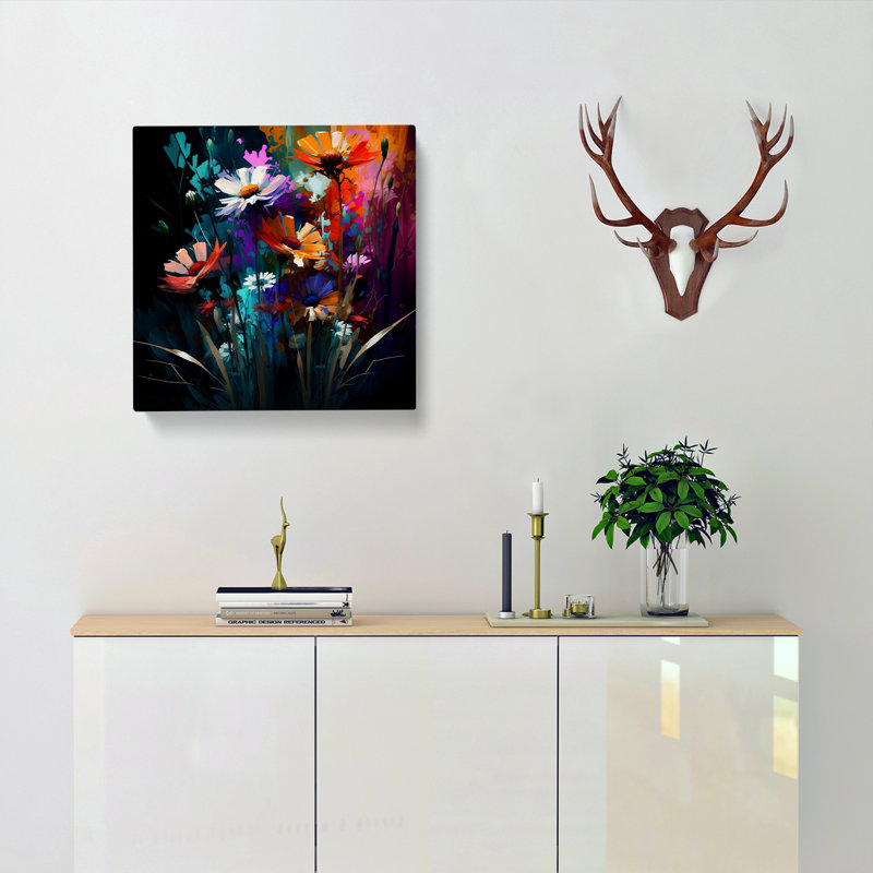 Modern Wall Art - Wrapped Canvas - Framed Print