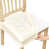 Beige Polyester, Spandex, PU