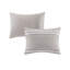 Ensemble d'édredon 100% coton 3 pièces Taupe-1046568758
