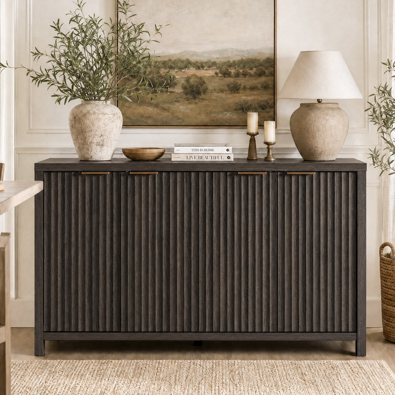 Buffet Nicolee 56 ", Chêne minuit