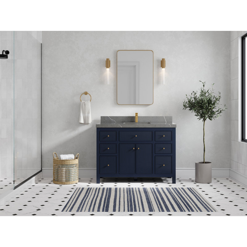 Ensemble de meuble-lavabo simple