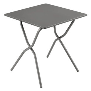 27.56" Steel Rectangular Folding Table