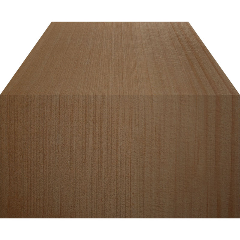 Attelle de genou olympique, Sapin de Douglas, Attelle lisse, H 6 po x l 5,5 po x P 6 po