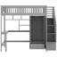 Lit mezzanine double avec tiroirs Jarlegav Kids-619752164