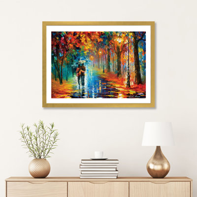 " Autumn Hug " by Leonid Afremov