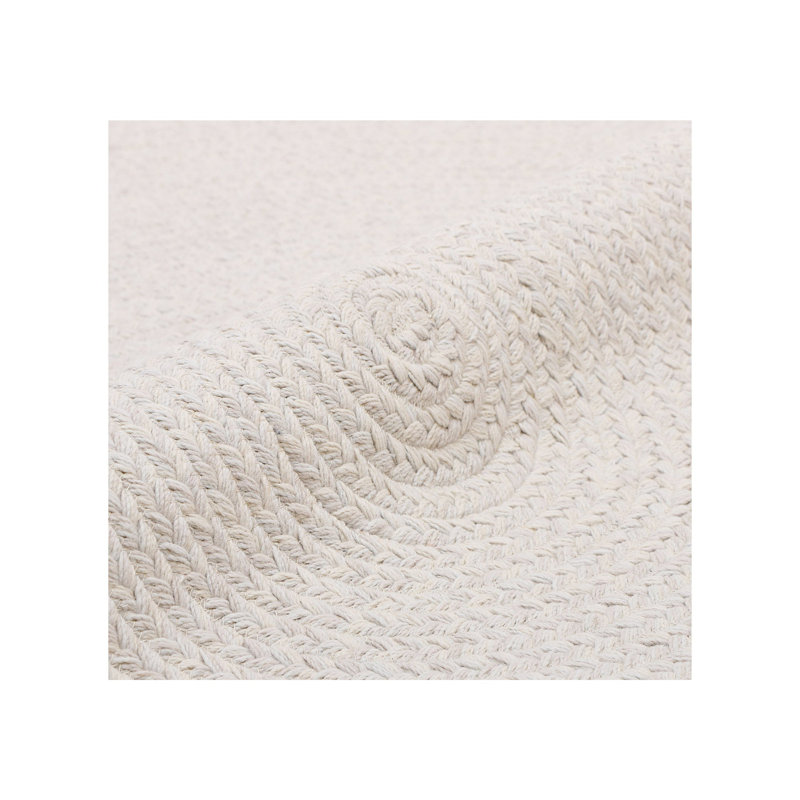 Area Rug in White, Round 10'
