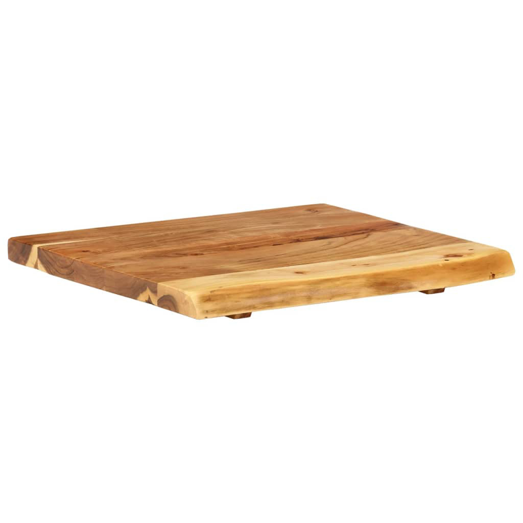 vidaXL Acacia Bath Mat