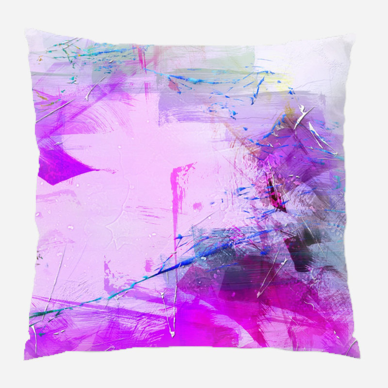Housse de coussin Adora, Microsuède, Intérieur