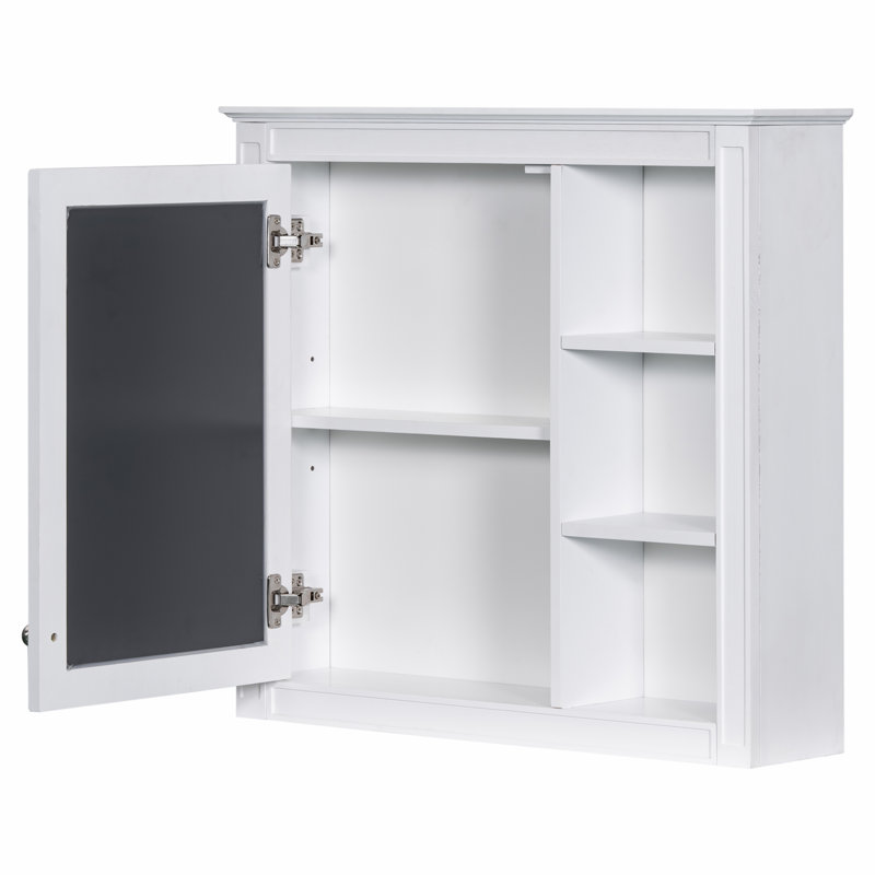 Wall Mounted Bathroom Storage Cabinet, White