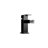Quadrato Single-handle Bathroom Faucet with Drain Assembly