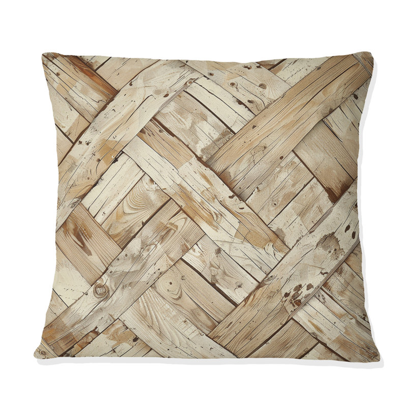 Coussin lombaire crème I, Carrée, H 18 po x l 18 po