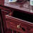 Solid wood home storage shoe cabinet