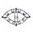 Biana 11'' H Metal Fireplace Candelabra