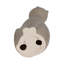9" Skinny Sitting Kitty, Grey-611326609-611326610