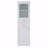 63" Tall Bathroom Storage Cabinet With Glass Doors, Free-Standing, Two Drawers, And Adjustable Shelves-529881549