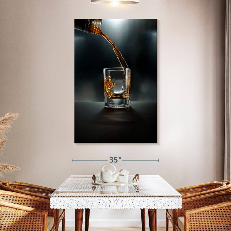 Yarlin Liquor Shot, 36" H x 24" W