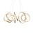 Synergy 1 - Light LED Unique/Statement Pendant-64113309