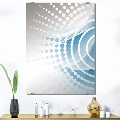 Krentzman - Miroir mural fractal abstrait MIR137536