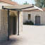 Auvent en métal blanc VidaXL-94544256-94544255