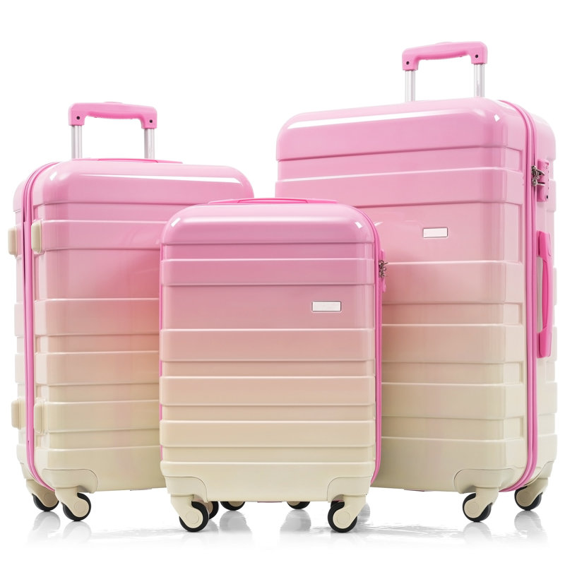 Ensembles de bagages New Model ABS Hardshell 3Pcs Clearance Lards Hardside
