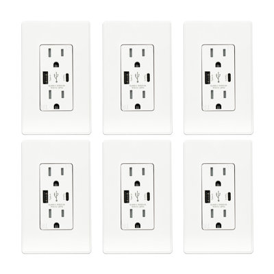 15 Tamper Resistant Duplex Outlet