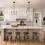 Lustre tambour 4 lumières albâtre naturel-771952330
