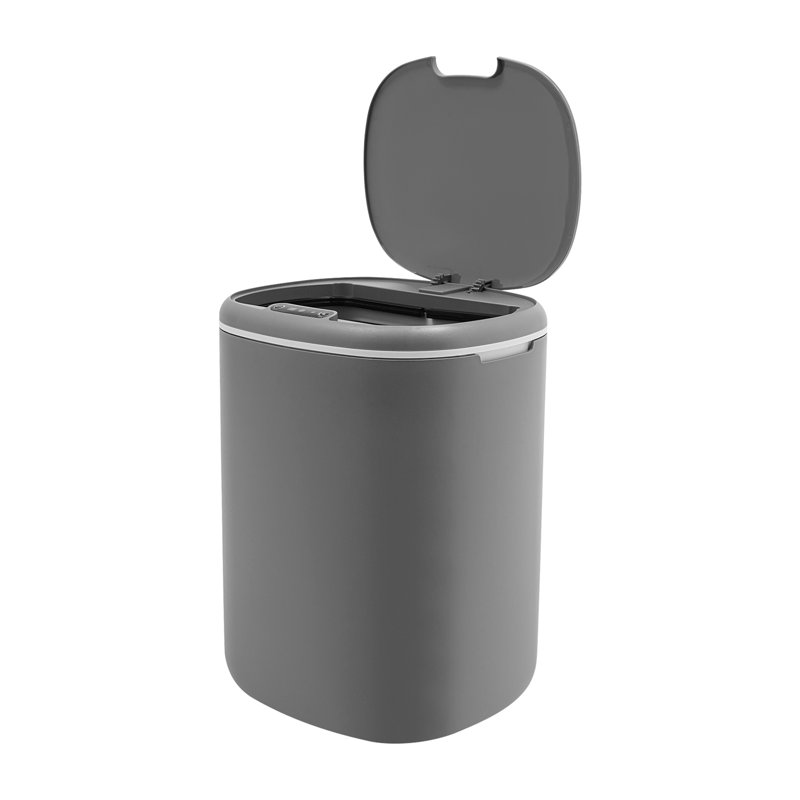 Poubelle automatique 4,75 gallons, Gris