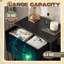 Commode rustique pour chambre à coucher avec 4 tiroirs de rangement Mystical Night Sky Calm Lake