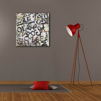  'Eloquent Symphony 2' by Laura Gibson Canvas Wall Art, 26" x 26"