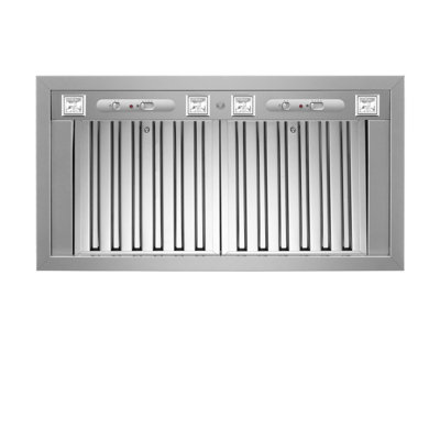 Bertazzoni 48" Stainless Steel 1200 CFM Convertible Insert Range Hood with Baffle Filter