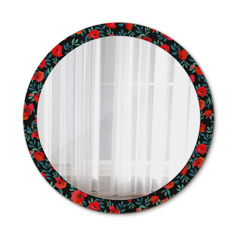 Huldar Glass Flat Wall Mirror