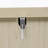 3 Drawer Buffet Sideboard With Adjustable Shelves, Storage Cabinet With Natural Seaweed Decor Doors For Living Room Kitchen Entryway