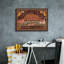  «Autumn Days 1 Dark» par Laura Marshall, art mural sur toile, 26 po x 18 po
