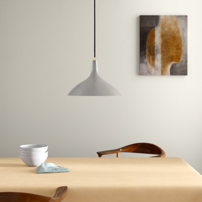 Luminaire suspendu conique à 1 lumière Cendra