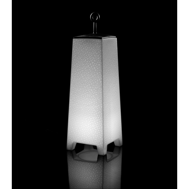 Noma Plug-In LED Color Changing Outdoor Floor Lamp, 40.5" H x 12.75" W x 12.75" D