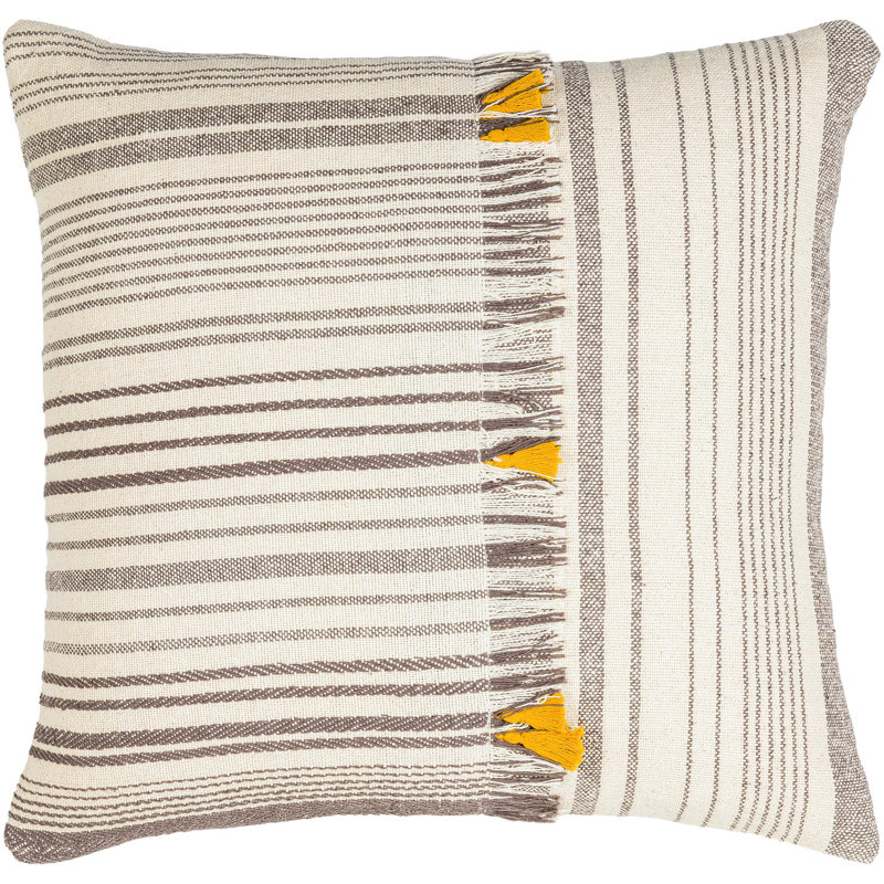  Housse et insert de coussin carré 100% coton