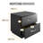 Sleep Hamilton Double Drawer Low Profile Nightstand-1816317885