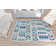 Miko Contemporary Mixed Berry Area Rug