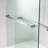 66-72" Width x 76" Height Frameless Double Sliding Shower Door with Stainless Steel Hardware, 5/16"(8mm) Clear Tempered Glass | Safe, Explosion-Resistant-120568263