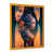 Impression dorée sur toile encadrée